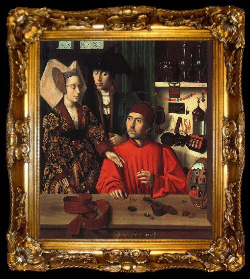 framed  Petrus Christus St.Eligius, ta009-2